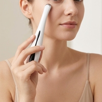 Masseur oculaire vibrant chauffant à lumière LED, anti-poches, anti-rides, raffermissant la peau, appareil de beauté portable pour la maison/le bureau