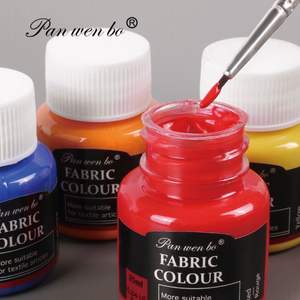 Ensemble de peinture acrylique, aquarelle et huile YEKO en boîte, 12 couleurs, 25 ml, pour publicité <span class=keywords><strong>textile</strong></span>, vente en gros - Product Image 4