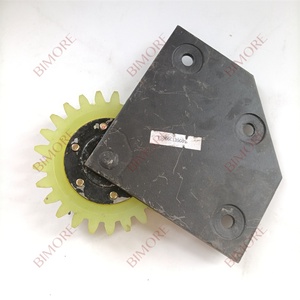 YS002A734G08 YS006C135001 Conjunto de Engranaje de Accionamiento del Pasamanos de Escaleras Mecánicas, Placa Triangular, Repuestos para Escaleras Mecánicas - Product Image 2