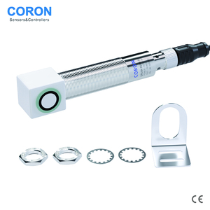 M18 ultrasonik sensör <span class=keywords><strong>Analog</strong></span> 4-20mA akım çıkışı için CORON QR18L-D100I-G yansıtıcı yan algılama algılama mesafesi 100-1000mm - Product Image 5
