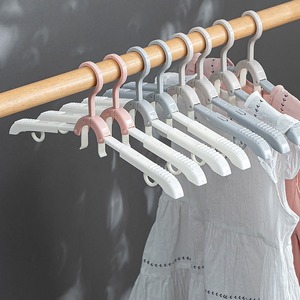 <strong>Multi</strong> Functional Travel Folding Clothes <strong>Hanger</strong> Storage Clothes <strong>Hanger</strong> Portable Travel Artifact Home Clothes Support <strong>Hanger</strong> - Product Image 3