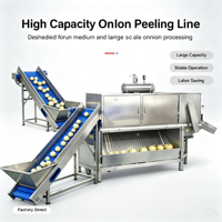 Machine à découper les petits anneaux d'oignon avec haute précision pour la production et la transformation d'aliments de type snack