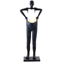 Lampadaire LED nordique d'angle de luxe de grande taille créatif moderne minimaliste design art décoration hôtel salon