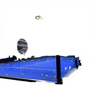 EXITO - Pista de Pádel Panorámica Portátil Q235B, Galvanizada en Caliente, 100*100*3mm 20mm, Certificada por TUV, Resistente al Agua y Duradera para Exteriores - Product Image 4