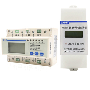 <strong>Three</strong> <strong>Phase</strong> 380V DTSU666380V1. 5 (6) a <strong>MODBUS</strong> 4P Mutual Inductance Rail Type Digital Display RS485 <strong>Watt</strong> Hour <strong>Meter</strong> - Product Image 3
