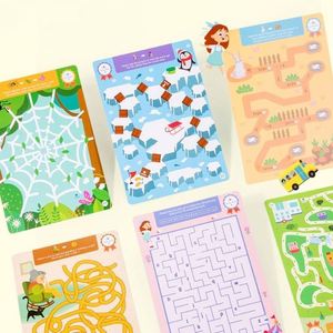 Libro de Actividades de Trazado para el Control del Lápiz, con Formas, Líneas, Letras ABC, Patrones y Números, para el Aprendizaje en Casa, con Páginas Reutilizables - Product Image 3