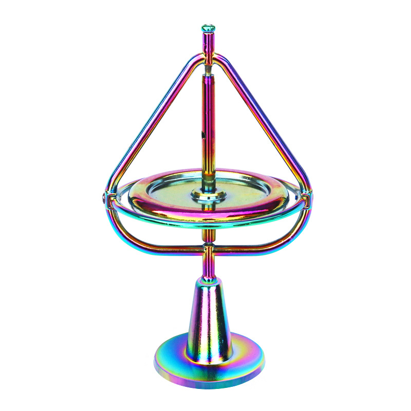 Giroscopio de tercera generación colorido.