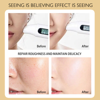 Crème hydratante pour le visage anti-âge raffermissante de la peau atténuant les ridules avec acide hyaluronique Échantillon gratuit Biologique Vegan