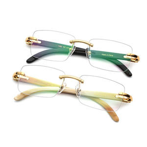 Lunettes de soleil 2021 en corne de buffle naturelle - Product Image 1