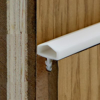 Porte en bois anti-poussière Type de fente joint coulissant porte d'armoire bande de Pvc d'étanchéité en caoutchouc pour porte et fenêtre bande de plastique de Silicone