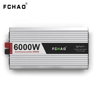 อินเวอร์เตอร์ <span class=keywords><strong>FCHAO</strong></span> 3000W แบบ Pure Sine Wave สำหรับระบบโซลาร์เซลล์แบบออฟกริด ใช้ได้กับบ้าน รถยนต์ และกิจกรรมกลางแจ้ง พร้อมการรับประกัน 1 ปี - Product Image 2