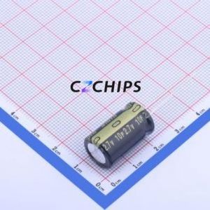 Supercondensateur SDL2R7L1061320, composant traversant (THT), P=5mm, condensateur 10F -10%~+30% 2.7V 20uA@72hrs - Product Image 1
