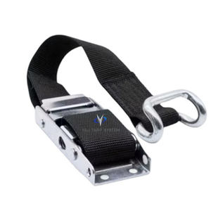 Hebilla de acero resistente para cortinas laterales de remolque de camión, cierre de lona ajustable (tamaño estándar) - Product Image 2