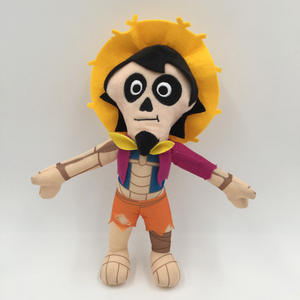 <span class=keywords><strong>Película</strong></span> caliente Coco dibujos animados juguete de peluche Ector Dante <span class=keywords><strong>perro</strong></span> Miggy <span class=keywords><strong>Super</strong></span> suave felpa edredón trapo muñeca con relleno de algodón PP bordado - Product Image 2