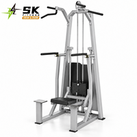 Machine à tractions assistées SK avec sélection de charge par pignon, équipement de musculation professionnel pour centre de fitness, salle de sport et club