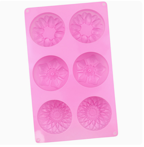 Molde de silicona con forma de flor para hornear, molde para pasteles, molde para Pan, Pizza para hornear, jabón, molde para hielo - Product Image 5