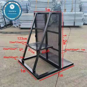 Taşınabilir konser çelik çit çarpışma trafik barikat Crowd kalabalık kontrol bariyeri - Product Image 2