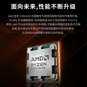 Procesador AMD Ryzen 9 9950X3D de 16 núcleos y 32 hilos, zócalo AM5, en caja, para placas base B650 y X870 - Product Image 3