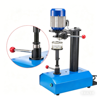 Machine de scellage commerciale pour bocaux, scelleuse manuelle pour boîtes de conserve métalliques, bocaux en plastique PET, boissons et bouteilles de piment
