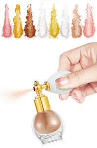 Poudre de perle scintillante imperméable en gros pour MLM, spray illuminateur pour le visage, éclaircissant pour le corps, fard à paupières de mariée - Product Image 2
