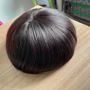 วิกผมผู้<span class=keywords><strong>ชาย</strong></span>สีดำ ทนทาน ด้านหน้าทนทาน  <span class=keywords><strong>บาง</strong></span>เบา  แบบฉีด  ราคาประหยัด  ขนาด<span class=keywords><strong>เล็ก</strong></span>  ดูเป็นธรรมชาติ  <span class=keywords><strong>ผม</strong></span>แท้ 100%  วิก PU Toupee - Product Image 3