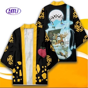48 Styles Luffy Kimono Party Props Zoro Cosplay Costume Ropa De Anime Impression Personnalisée <span class=keywords><strong>Haori</strong></span> - Product Image 2