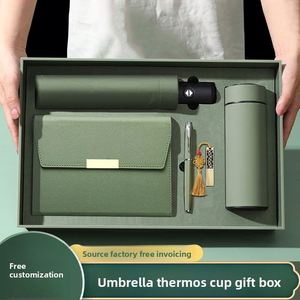Coffret Cadeau Personnalisable : Carnet en Papier Dowling, Tasse Isotherme, Parapluie, Colle Sans Fil – Idéal pour Réunions Annuelles d'Entreprise - Product Image 2