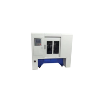 Machine à chanfreiner à double tête servo haute précision, ébavureuse automatique, à économie d'énergie, pour composants d'engrenages, tubes métalliques et barres pleines