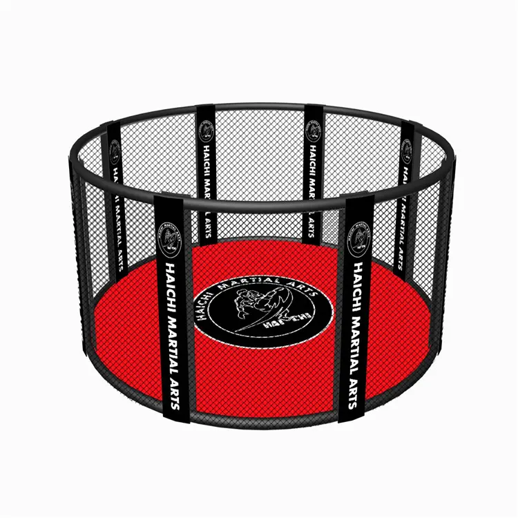 Ground cages sale Professional MMA Cage With Customer Logo