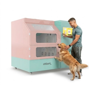 Station de lavage pour chiens de luxe, écologique et durable, avec distributeur automatique, couleurs personnalisables, utilisation 24h/24 et 7j/7 - Product Image 1
