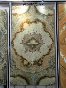 Panneau mural rétro-éclairé, décoration d'hôtel de luxe, peinture naturelle en onyx, feuille de <span class=keywords><strong>marbre</strong></span>, côté onyx - Product Image 2