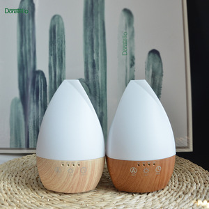 Donatello Wood Grain Humidifier 200ml Ultrasonic <b>Essential</b> Oil Diffuser With Light And Timer For <b>Home</b> - Product Image 4