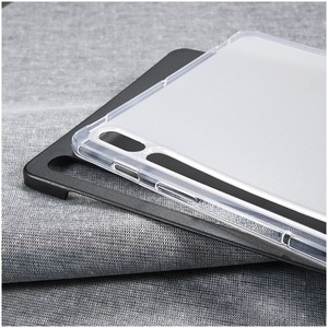 Luxe Gelée Blanc Clair Souple TPU Tablette Couverture Arrière Pour <span class=keywords><strong>Samsung</strong></span> Galaxy <span class=keywords><strong>Tab</strong></span> S7 A7 <span class=keywords><strong>A8</strong></span> S8 S9 A9 FE S6 Lite T295 T515 P615 - Product Image 5