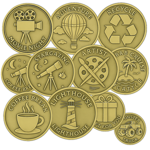 Factory Wholesale Custom Made Coin <strong>Token</strong> High Quality Custom Design Challenge Blank Coin - Product Image 6