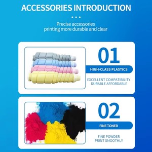 Cartucho de Tóner de Color de Calidad Japonesa YuZhiQi TN610 Compatible con Konica Minolta Bizhub C5500 <span class=keywords><strong>6500</strong></span> - Product Image 2