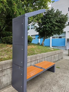 Banc moderne étanche en acier alimenté par énergie solaire avec chargement USB Wifi pour la publicité extérieure pour l'école d'hôpital <span class=keywords><strong>de</strong></span> parc <span class=keywords><strong>de</strong></span> patio <span class=keywords><strong>de</strong></span> <span class=keywords><strong>jardin</strong></span> - Product Image 6