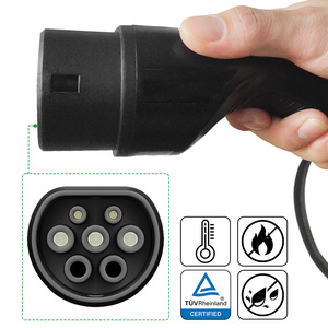 Câble <span class=keywords><strong>de</strong></span> charge pour voiture électrique <span class=keywords><strong>de</strong></span> type 2 22 kW, chargeur EV 16A 32A type 1 rapide type 2 1 phase 3 phases AC - Product Image 6