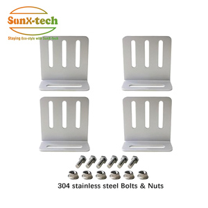 Supports de montage réglables pour panneaux solaires, supports en forme de L, kit de montage pour panneaux solaires pour <span class=keywords><strong>camping</strong></span>-cars, remorques, bateaux, yachts, murs - Product Image 2