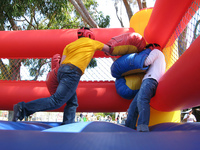Bouées gonflables pour jeux de sport en plein air, bagues de boxe, de lutte, pour enfants et adultes