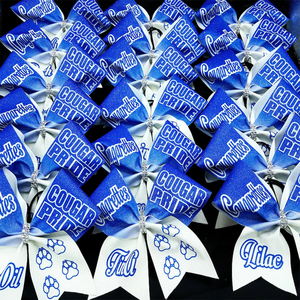 Lazo Personalizado para Animadoras <span class=keywords><strong>de</strong></span> Baloncesto, Sóftbol, <span class=keywords><strong>Fútbol</strong></span>, Rugby y Otros Deportes, para Promoción Escolar - Product Image 6