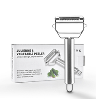 Rts 2 In 1 Fruit Groente Gereedschap Rvs Wortel Julienne Stevige Grip Thuis Dunschiller Groente Fruit Julienne Dunschiller