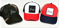 Topi Baseball 6-Panel Twill Camo Vintage Stylish Unisex, Desain Hip Hop Streetwear yang Dapat Disesuaikan, Patch Logo Kustom, Terstruktur, Motif Buah