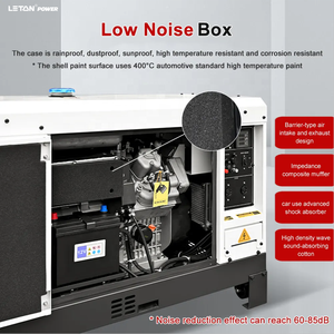חשמל leton סוג שקט 10kw 12kva 15kva 15kva 15kva כוח סולר חשמלי לשימוש ביתי - Product Image 3