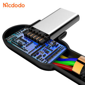 Mcdodo 528 Câble USB C coudé à 90 degrés QC4.0 à charge rapide, câble de données USB de type C pour Samsung Oppo Noika Xiaomi Vivo - Product Image 3