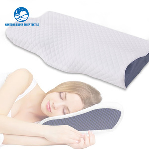 Almohada ergonómica <span class=keywords><strong>de</strong></span> espuma viscoelástica con funda lavable y transpirable Alivio <span class=keywords><strong>de</strong></span> presión <span class=keywords><strong>para</strong></span> el dolor <span class=keywords><strong>de</strong></span> cuello <span class=keywords><strong>Almohadas</strong></span> <span class=keywords><strong>de</strong></span> <span class=keywords><strong>cama</strong></span> Tela agradable a la piel - Product Image 2