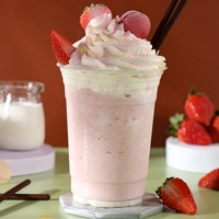 HEYTEA Produit phare : Ingrédients pour Bubble Tea et Boissons Smoothie à la Raisin, Sirop concentré de fruits à la raisin, Poudre de fromage, Boules de Boba cristallines