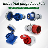 Prise électrique industrielle étanche IP44 32Amp CEE Prise européenne 3 broches 220-240V Mise à la terre standard