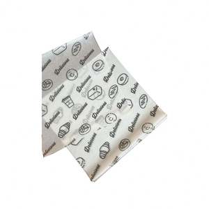 Papier Kraft Personnalisé 80g Qualité Alimentaire Anti-Graisse PE A4 pour Emballage de Burgers, Pizzas, Sucettes, Sandwichs Personnalisés Double - Product Image 3