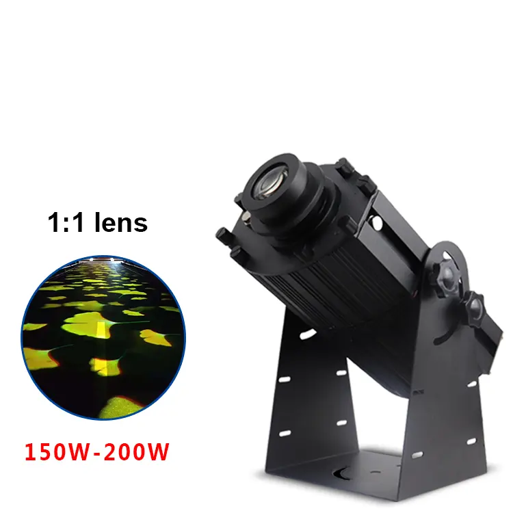 200W Ip65 Waterdichte Outdoor Projectie Lamp Led Logo Reclame Led Logo Gobo Outdoor Projector Licht