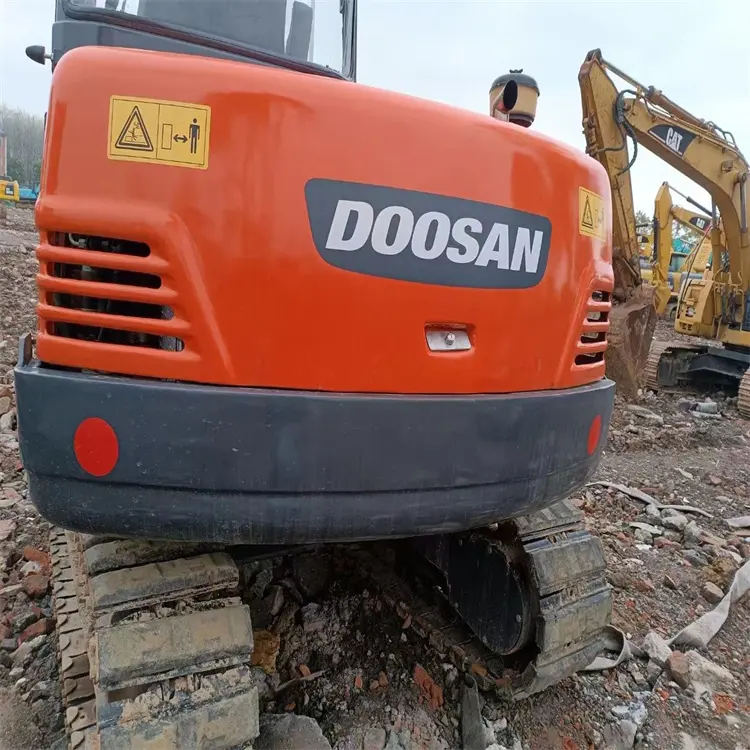 Excavadora de ruedas usada Doosan dh150, excavadora de segunda mano a buen precio DH150 dx420 dh300 excavadora con alto rendimiento a la venta